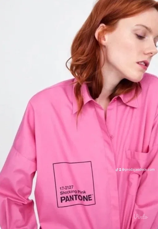 Zara kosulja roze boje S vel