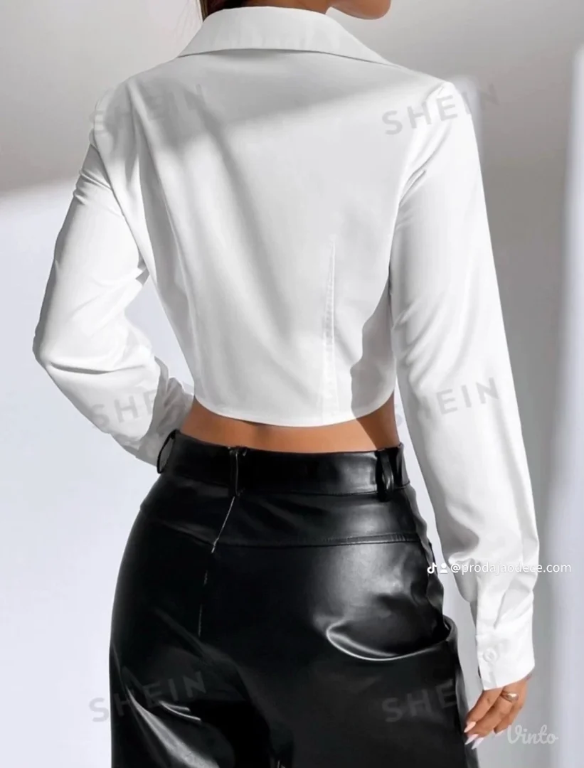 NOVO Shein kosulja bela M vel