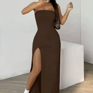 NOVO Shein braon haljina S vel