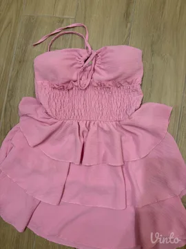 Roze haljina S velicina