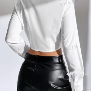 NOVO Shein kosulja bela M vel