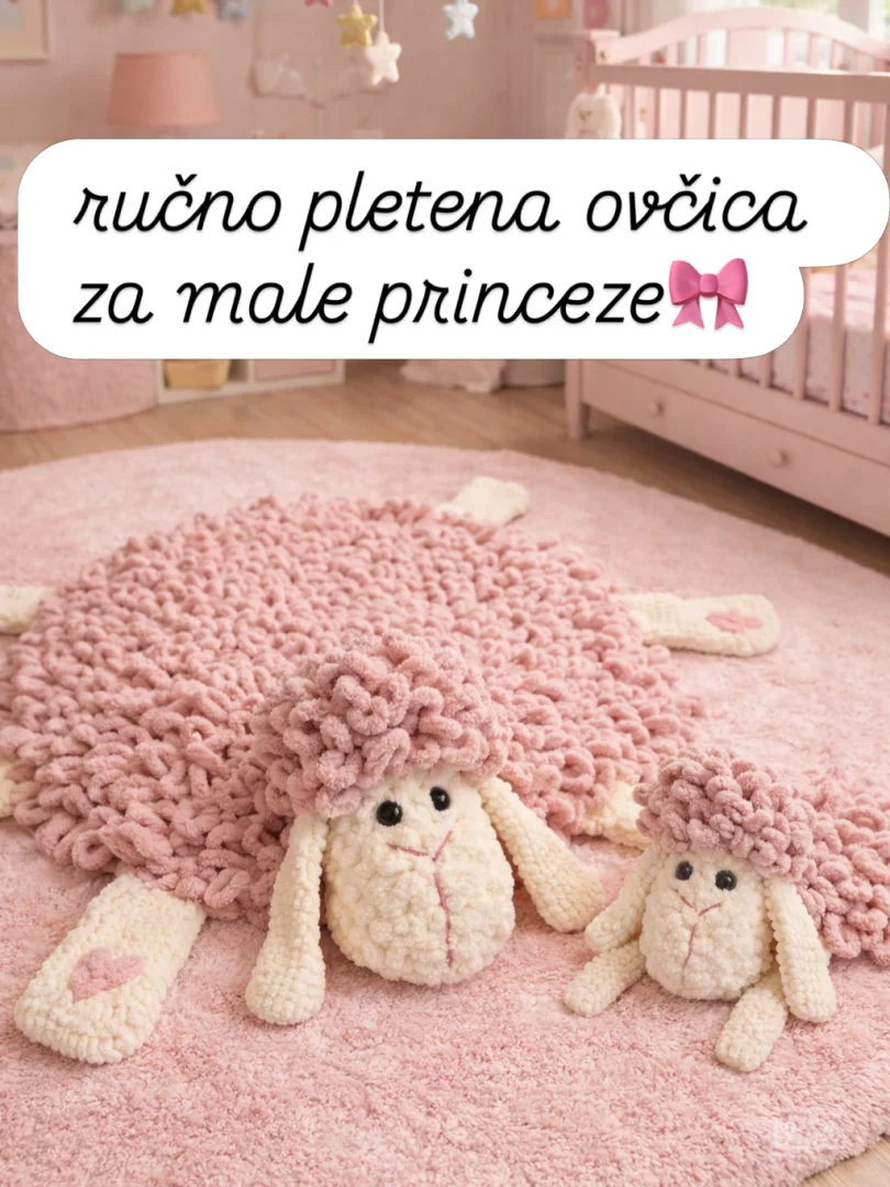 ručno pletena ovčica