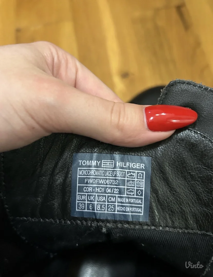 Zenske cizme Tommy Hilfiger