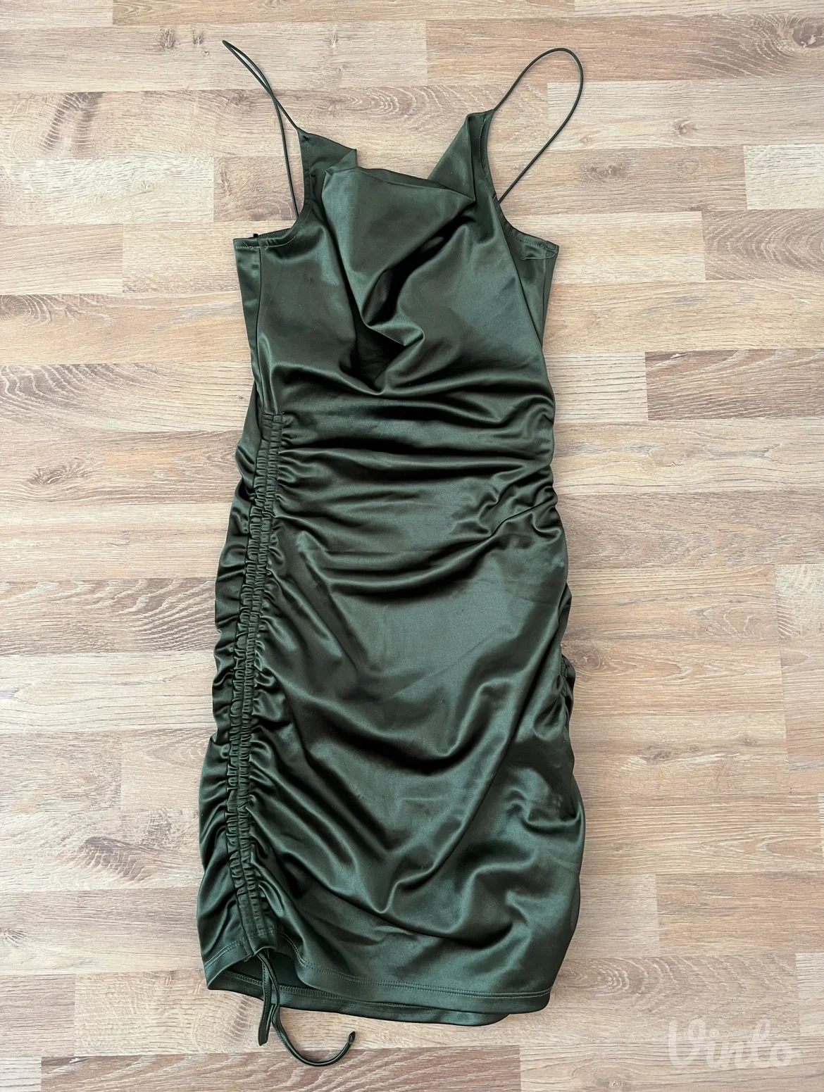 H&M zelena haljina
