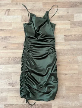 H&M zelena haljina
