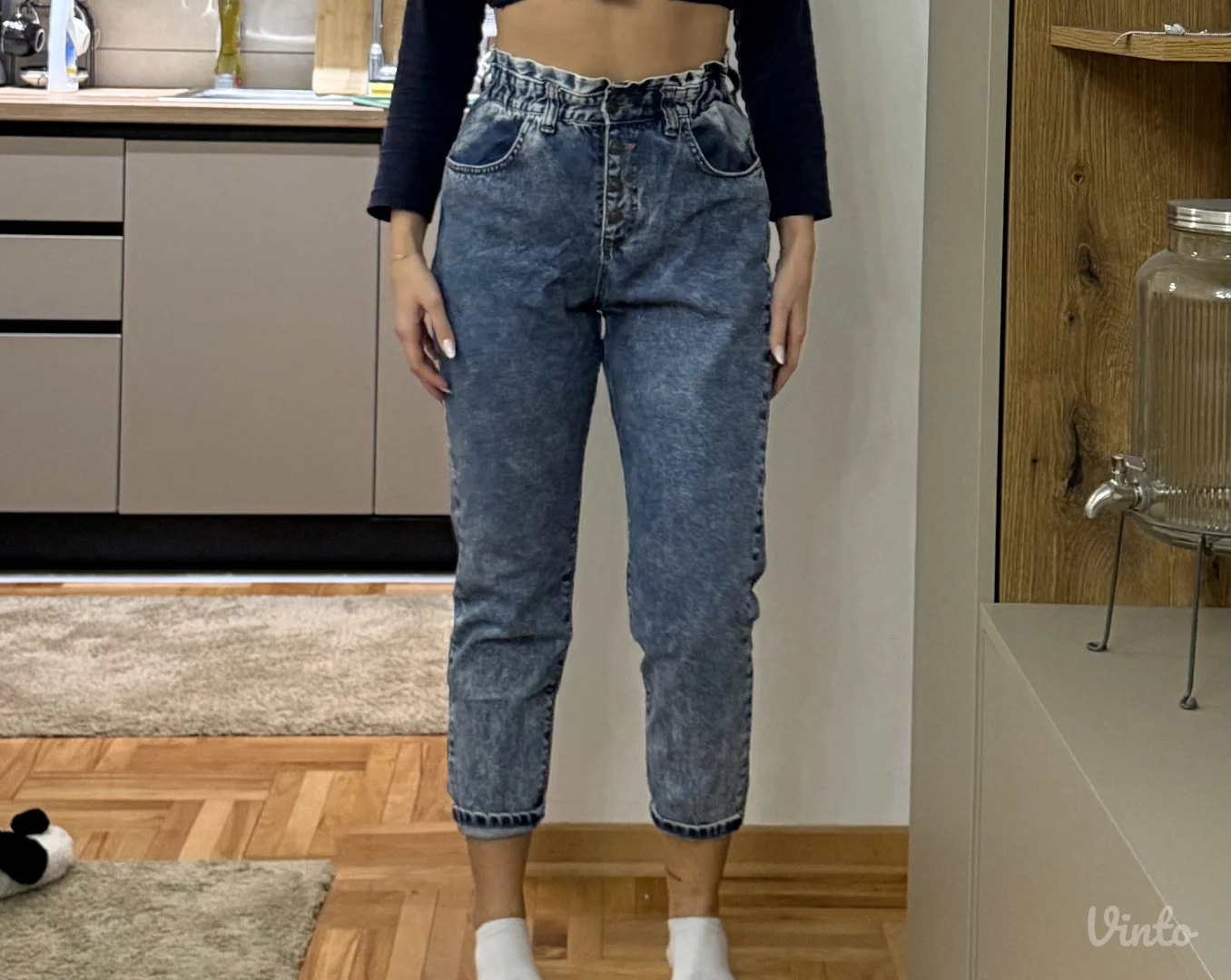 Farmerke visokog struka