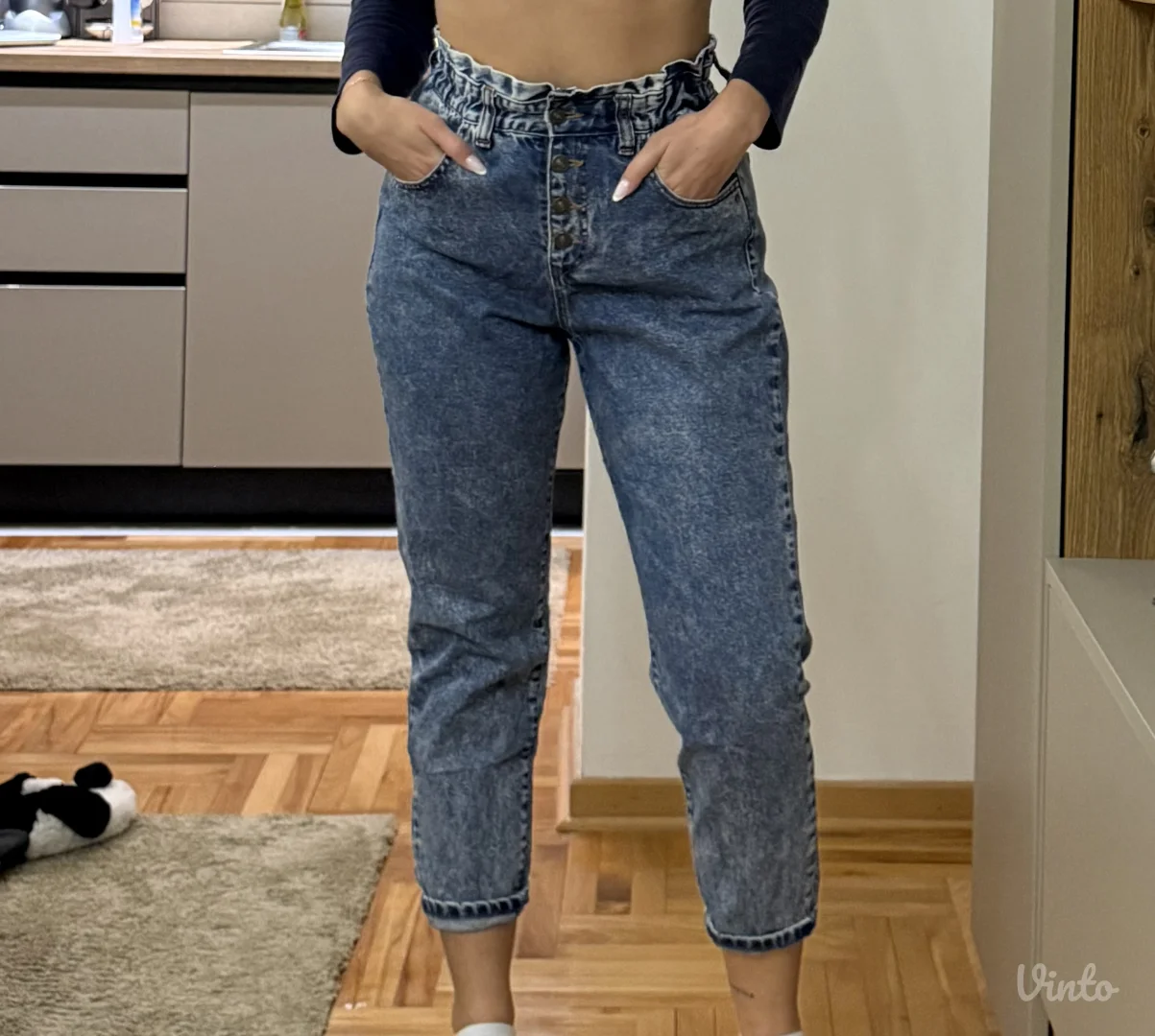 Farmerke visokog struka