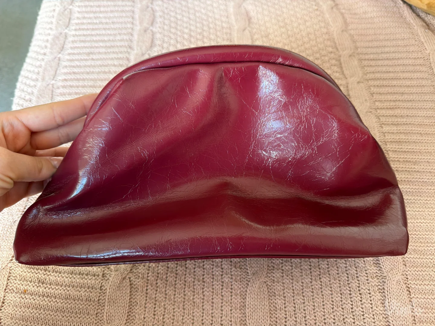 bordo torbica bez kaisa