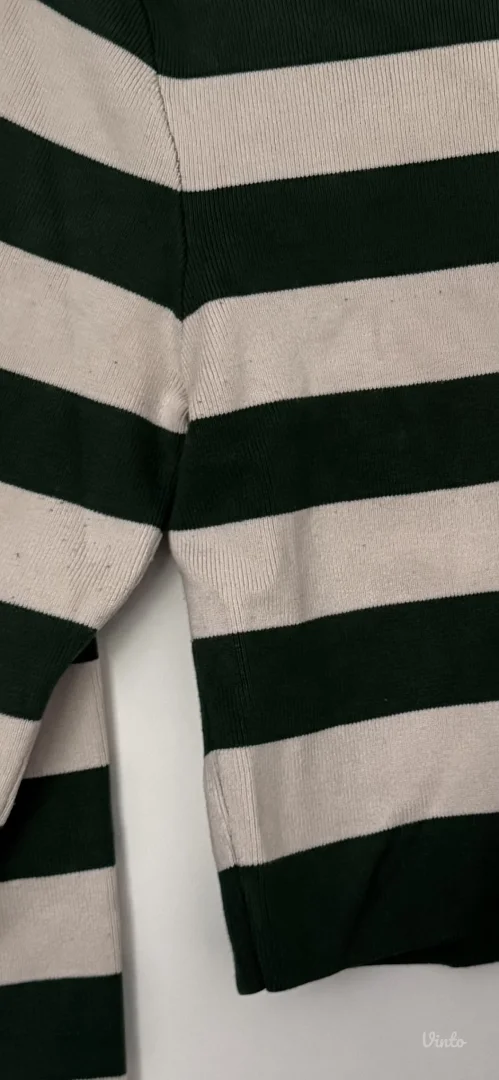 ZARA prugasti crop top dzemper