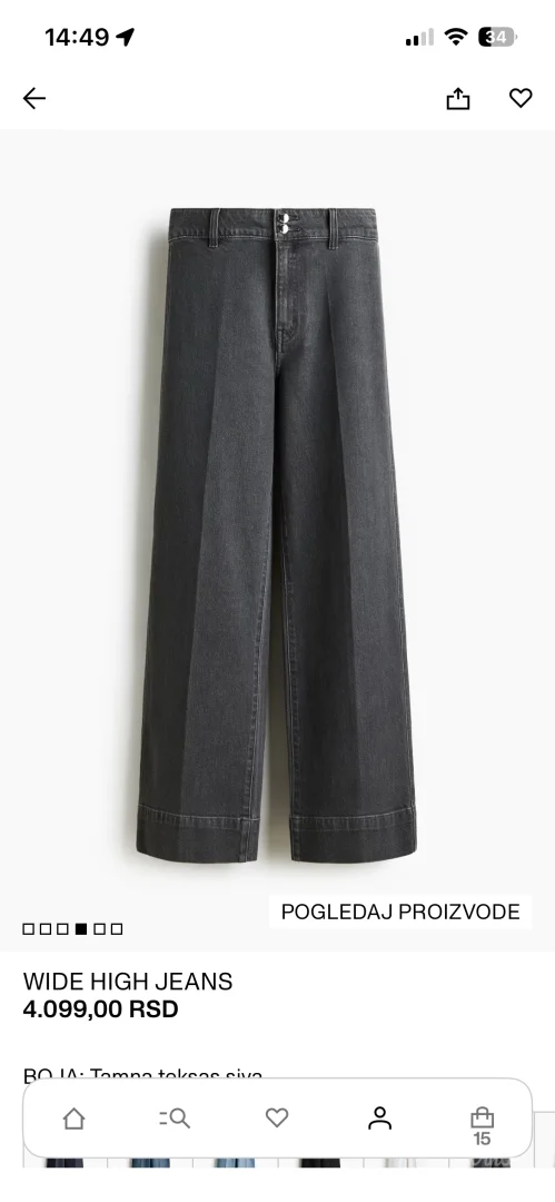 H&M pantalone