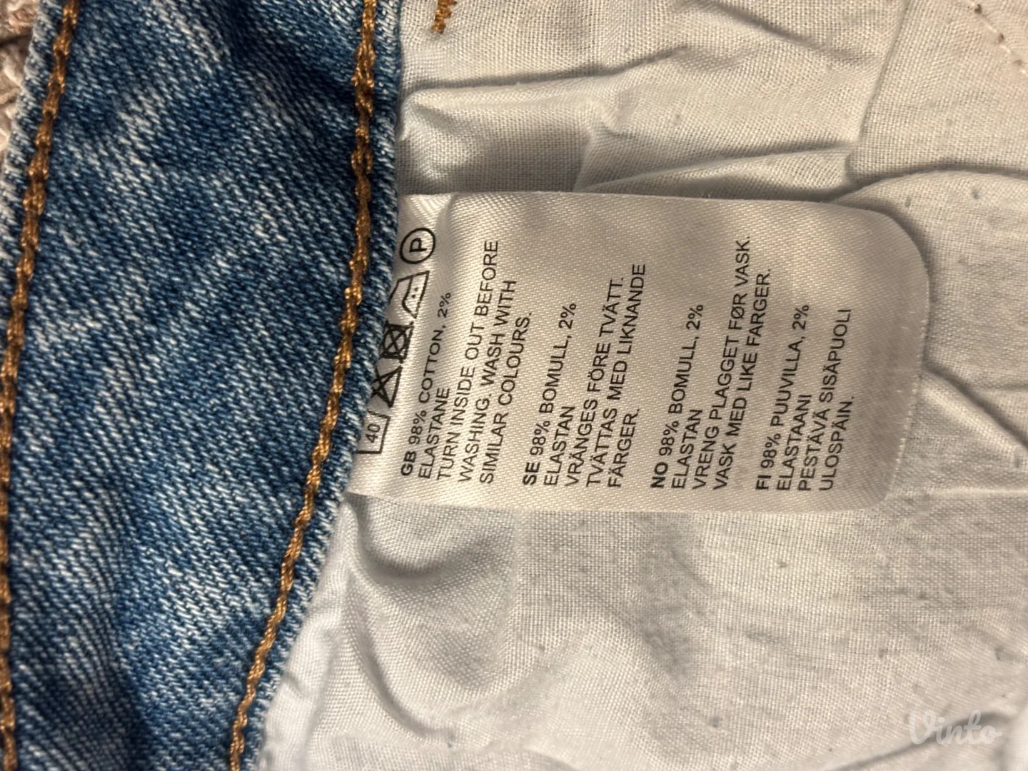 Carla-ženske denim pantalone