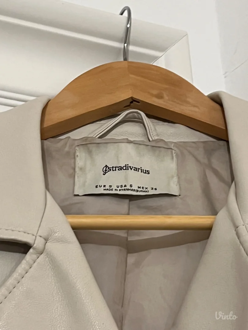 Stradivarius kožna jakna