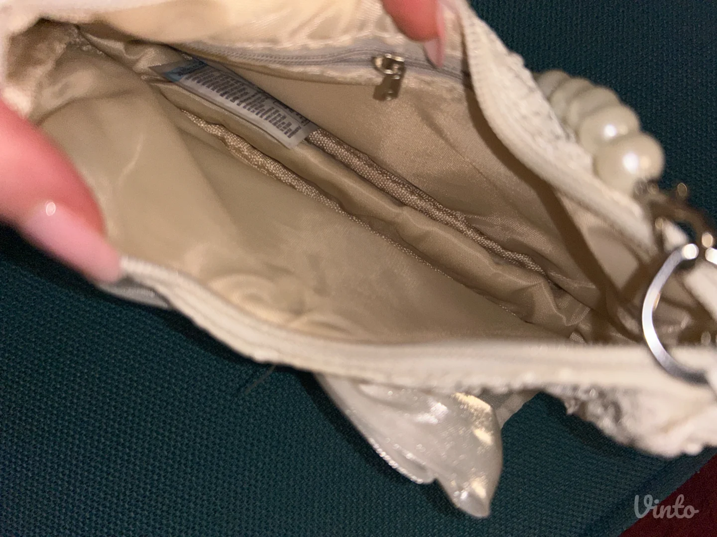 SHEIN Bela torbica sa mašnom