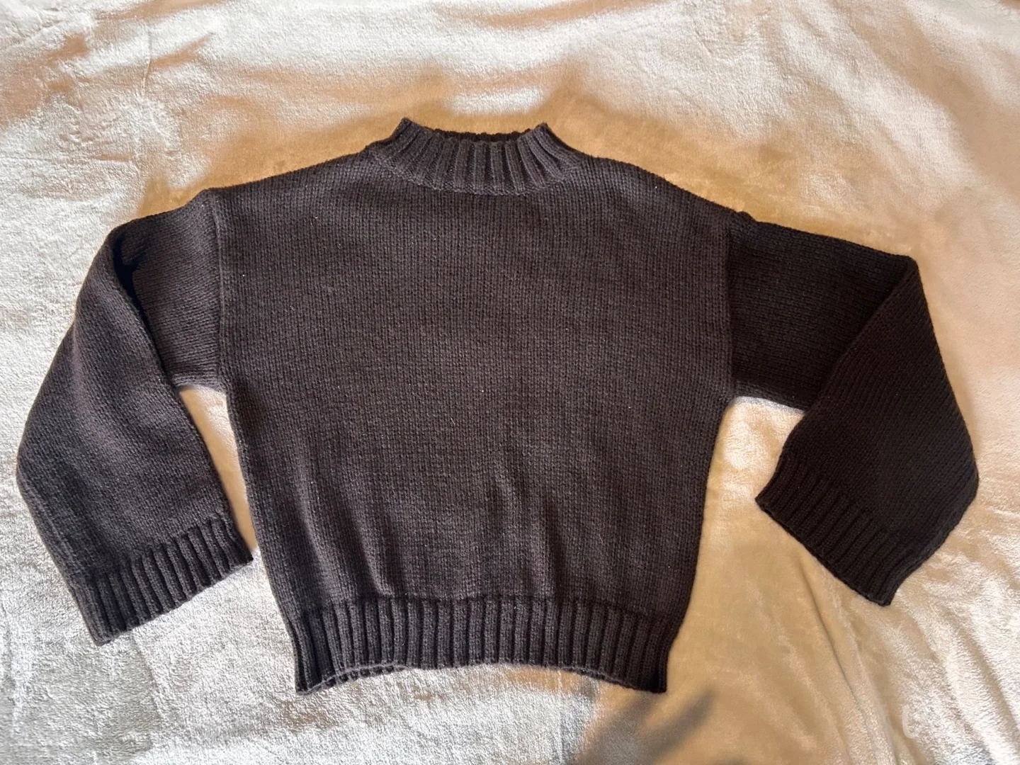 Braon ženski džemper