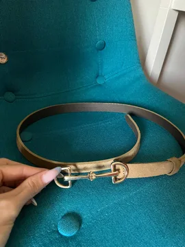 Massimo Dutti bež antilop kaiš