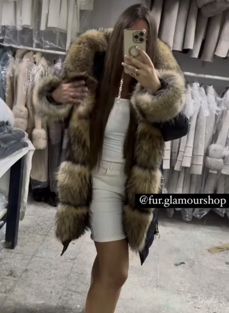 Zimska jakna sa krznom