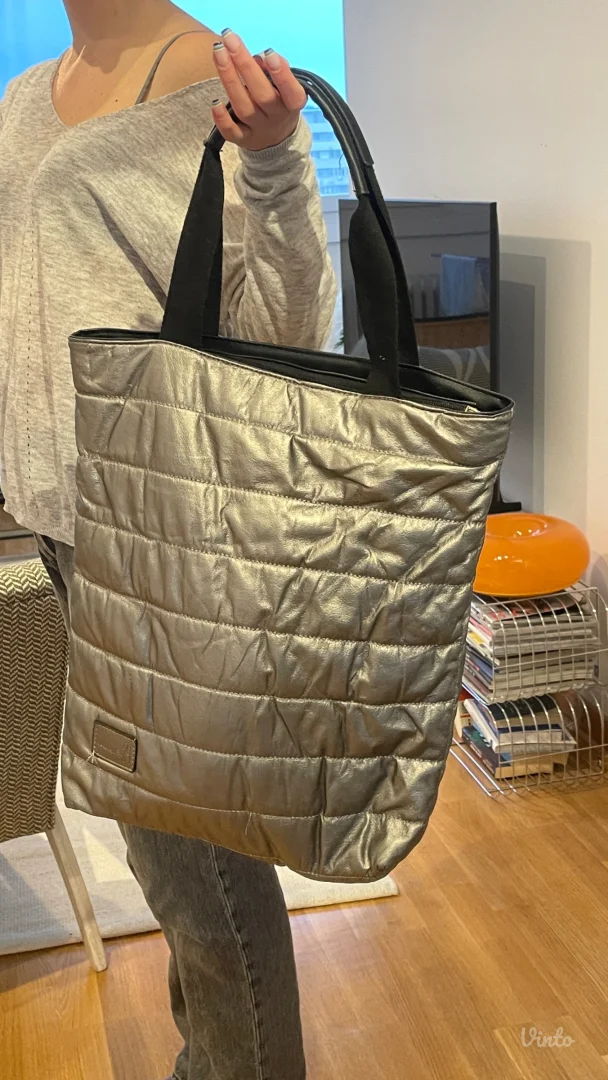 PS fashion srebrna torba