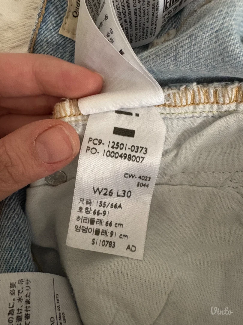 Levi’s 501 farmerke