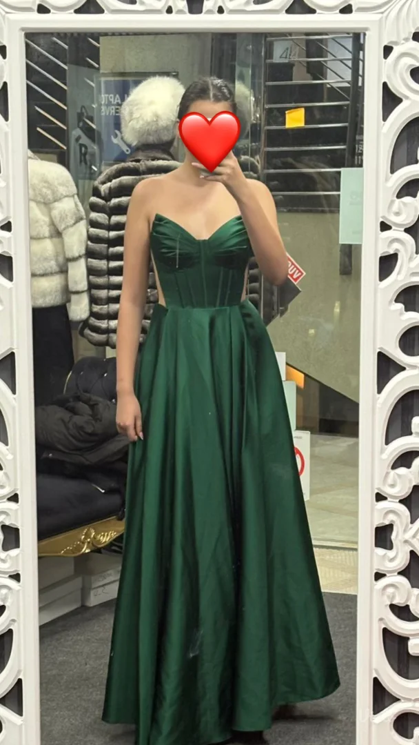 Zelena svecana haljina