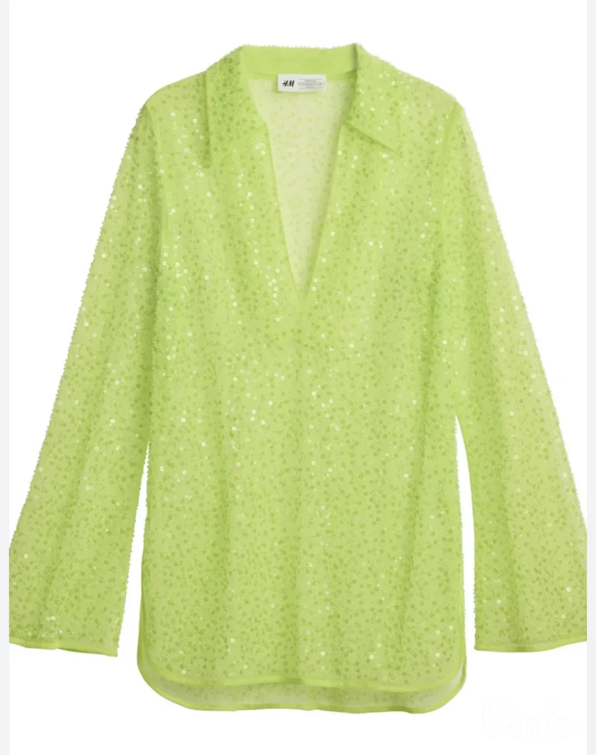 H&M šljokičavi komplet - bluza i pantalone