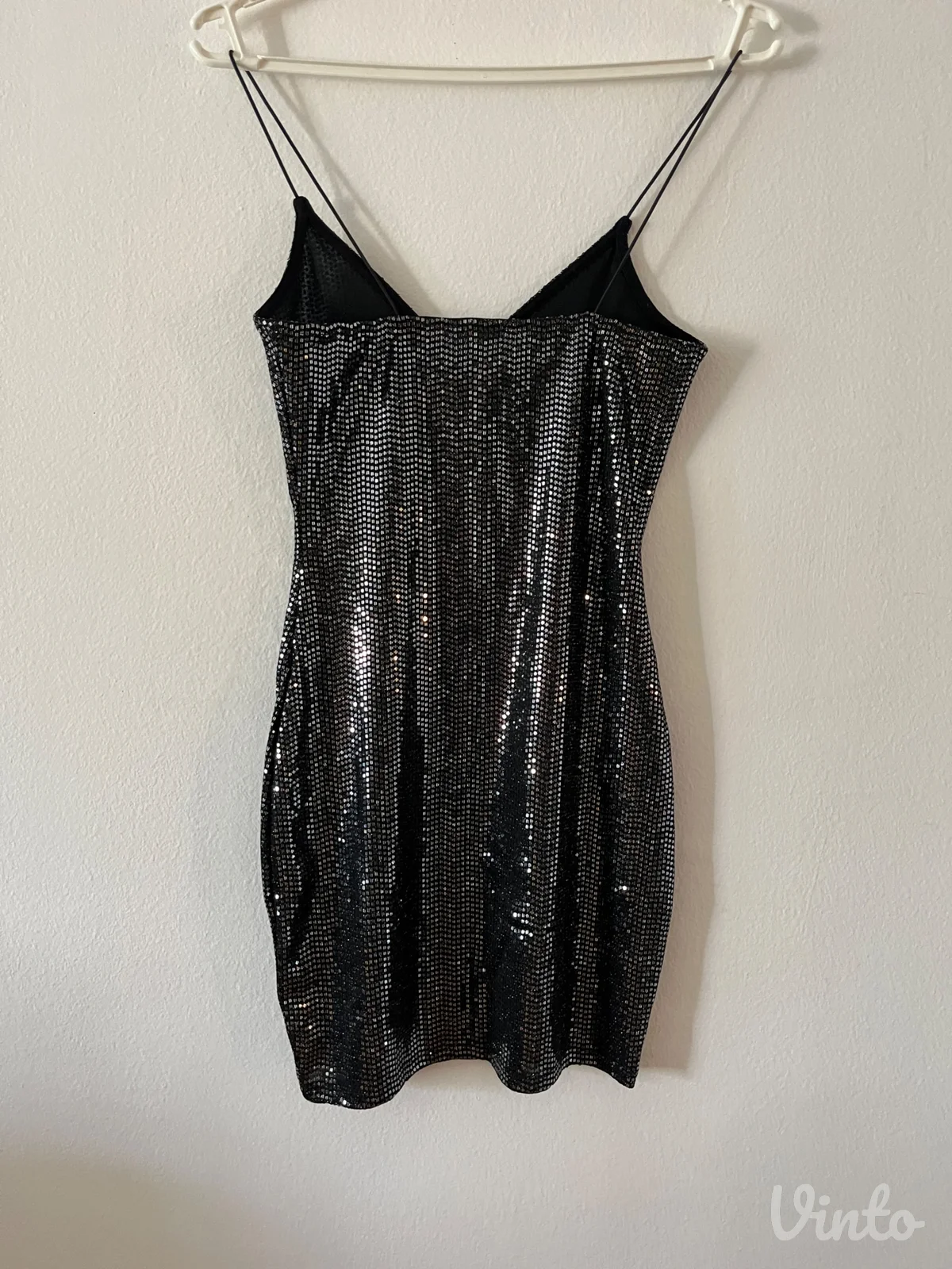 H&M metalik haljina