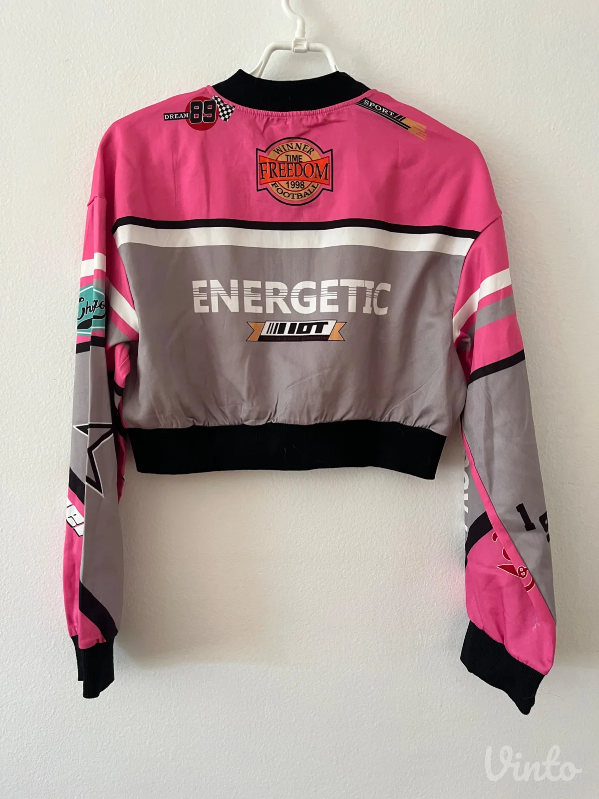 Dva Moto crop duksa