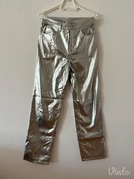 H&M srebrne pantalone