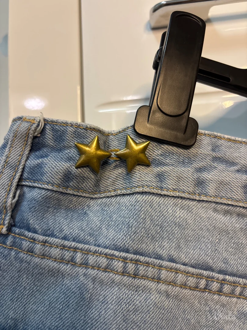 Zara straight leg svetle farmerke