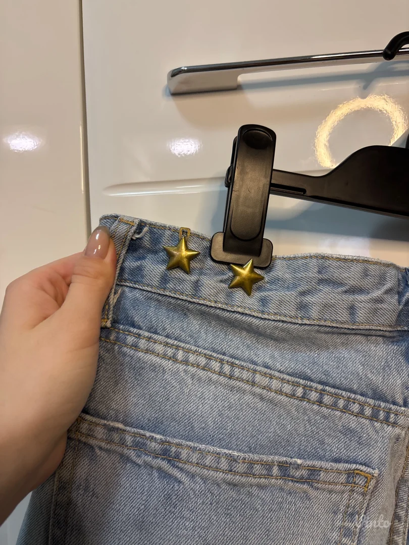 Zara straight leg svetle farmerke