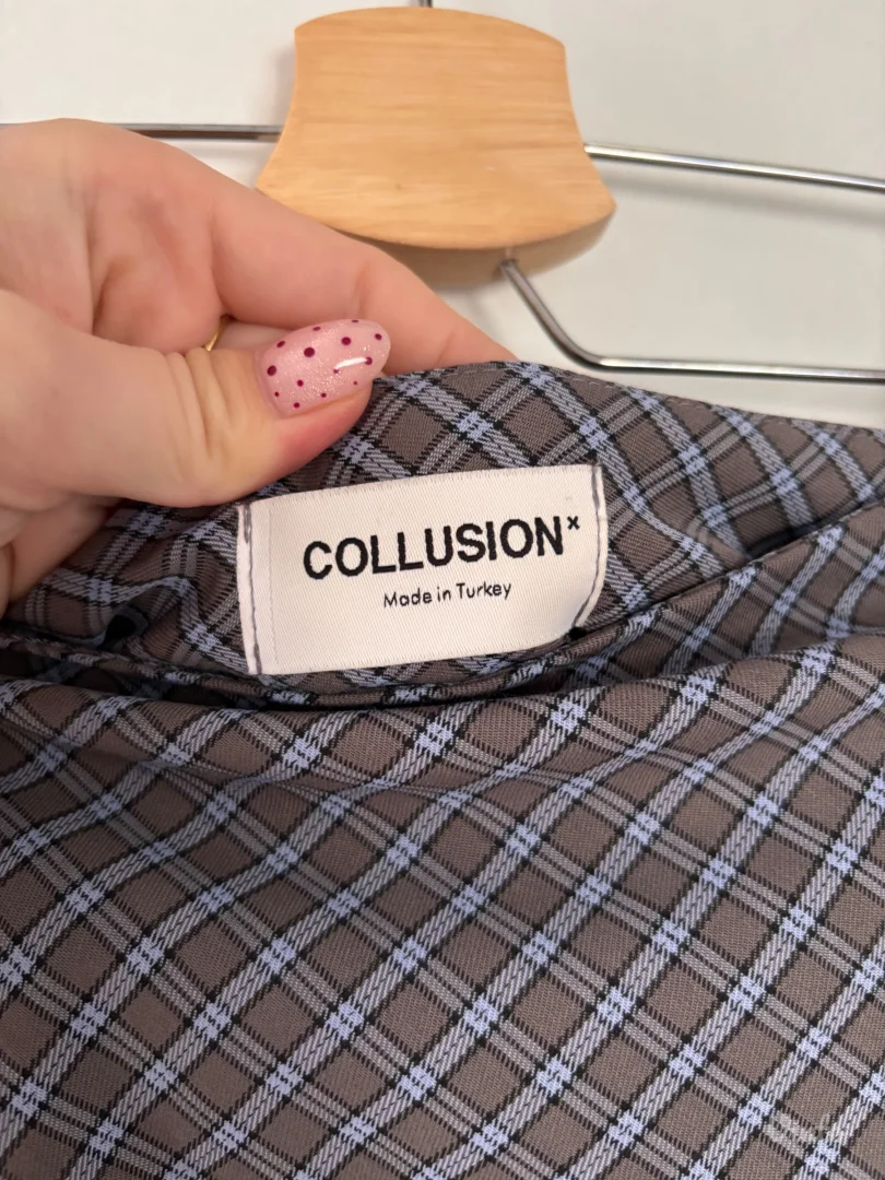 Collusion Asos midi karirana suknja