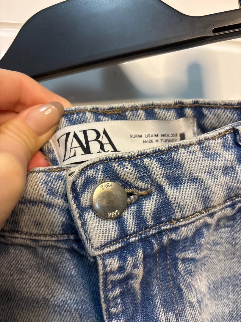 Zara denim mini suknja