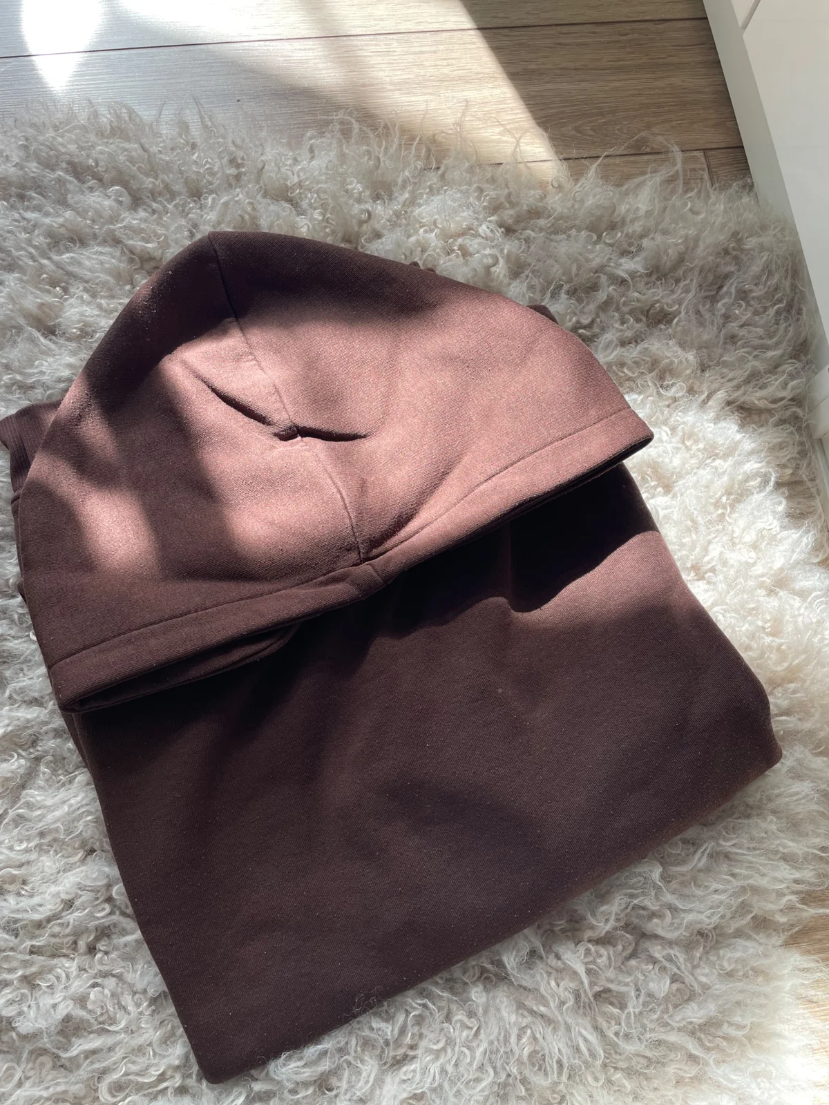 Oversized braon duks