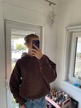 Oversized braon duks