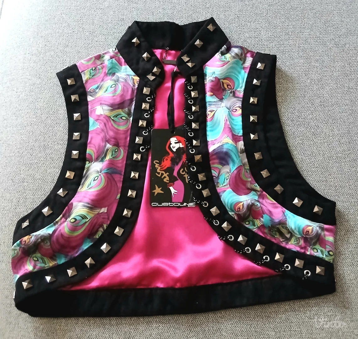 CUSTO BARCELONA prsluk.Novo.