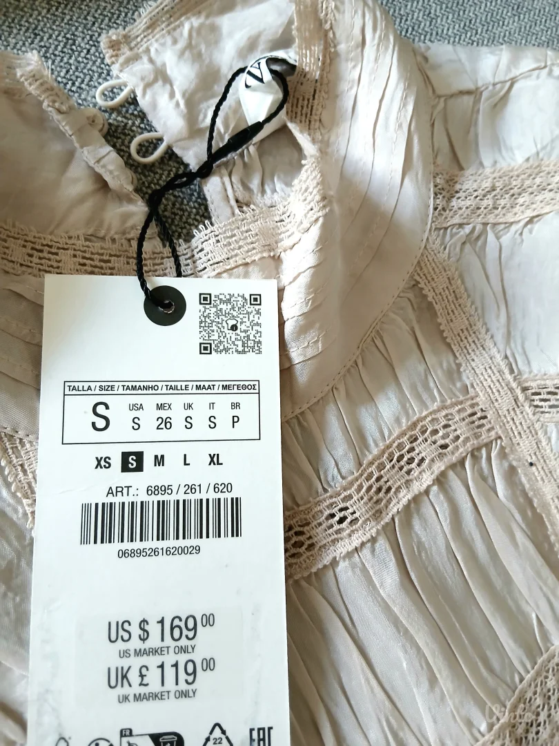 ZARA lux haljina.Novo.
