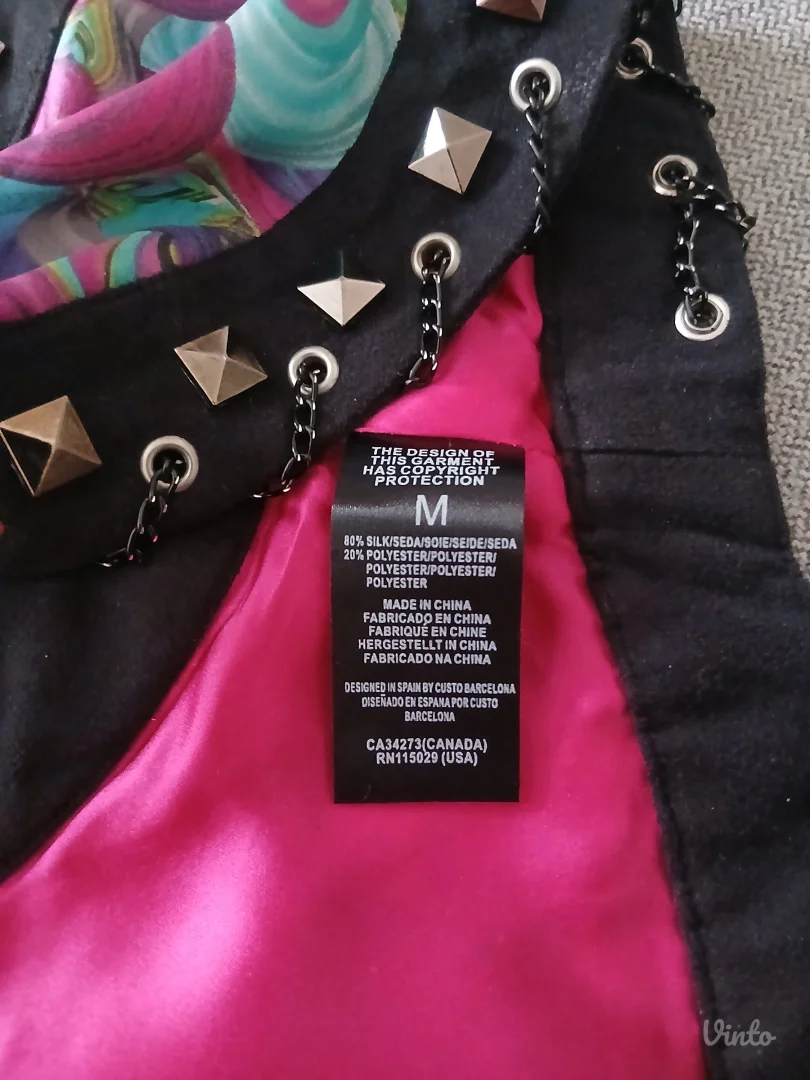 CUSTO BARCELONA prsluk.Novo.