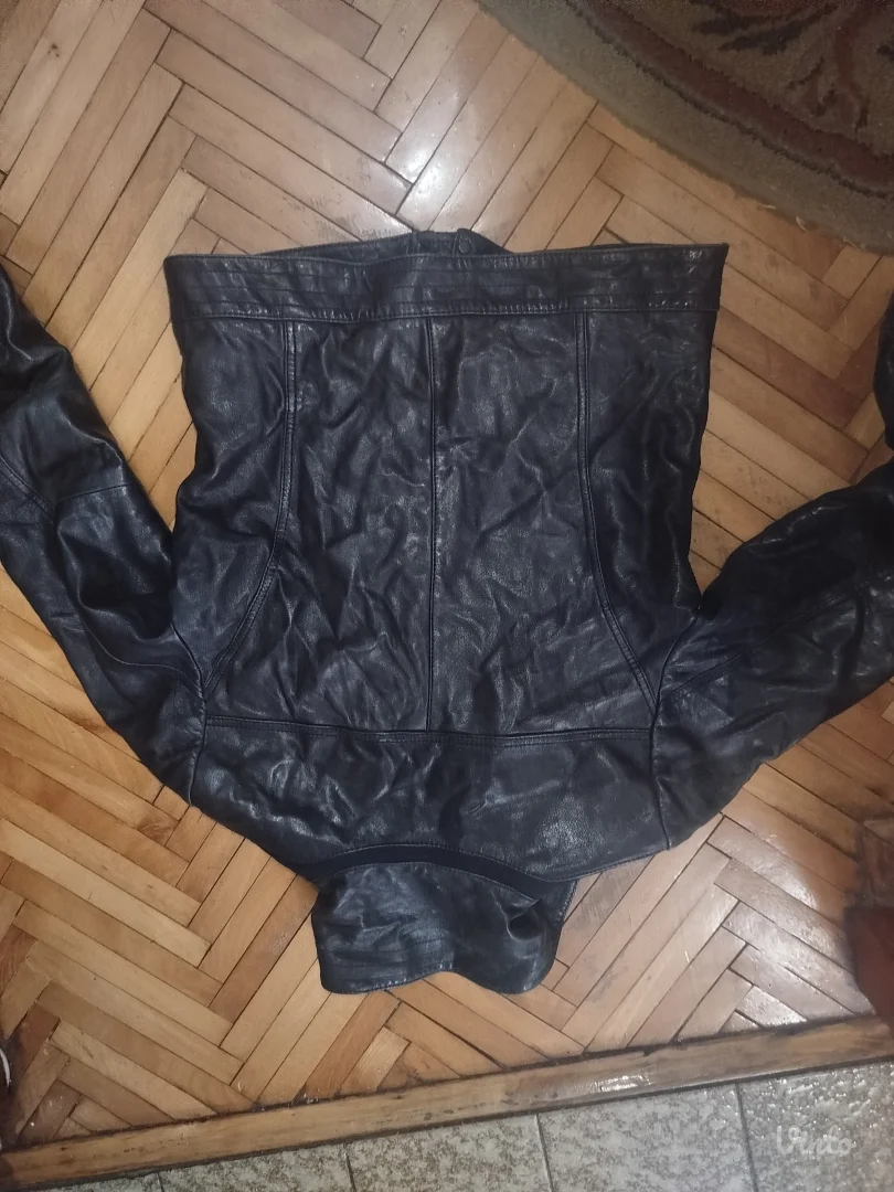 Jakna kozna plus pantalone