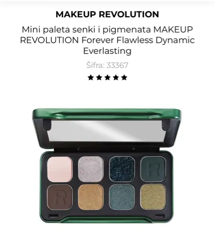 Mini paleta senki i pigmenata