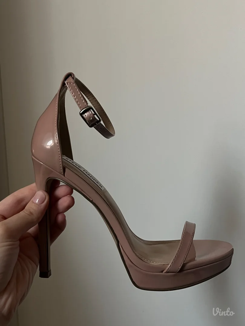Steve Madden, sandale na štiklu, puder roze, 38