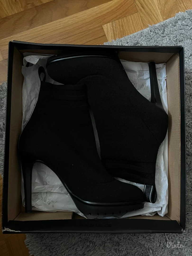 Replay čizme na štiklu, crne, br.38