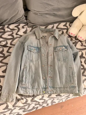 Bershka teksas jakna - XS velicina - over size (moze do L)