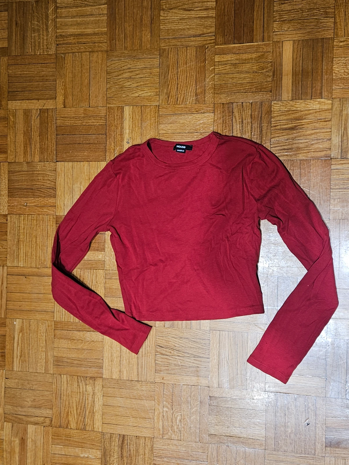 Crop majica dugih rukava