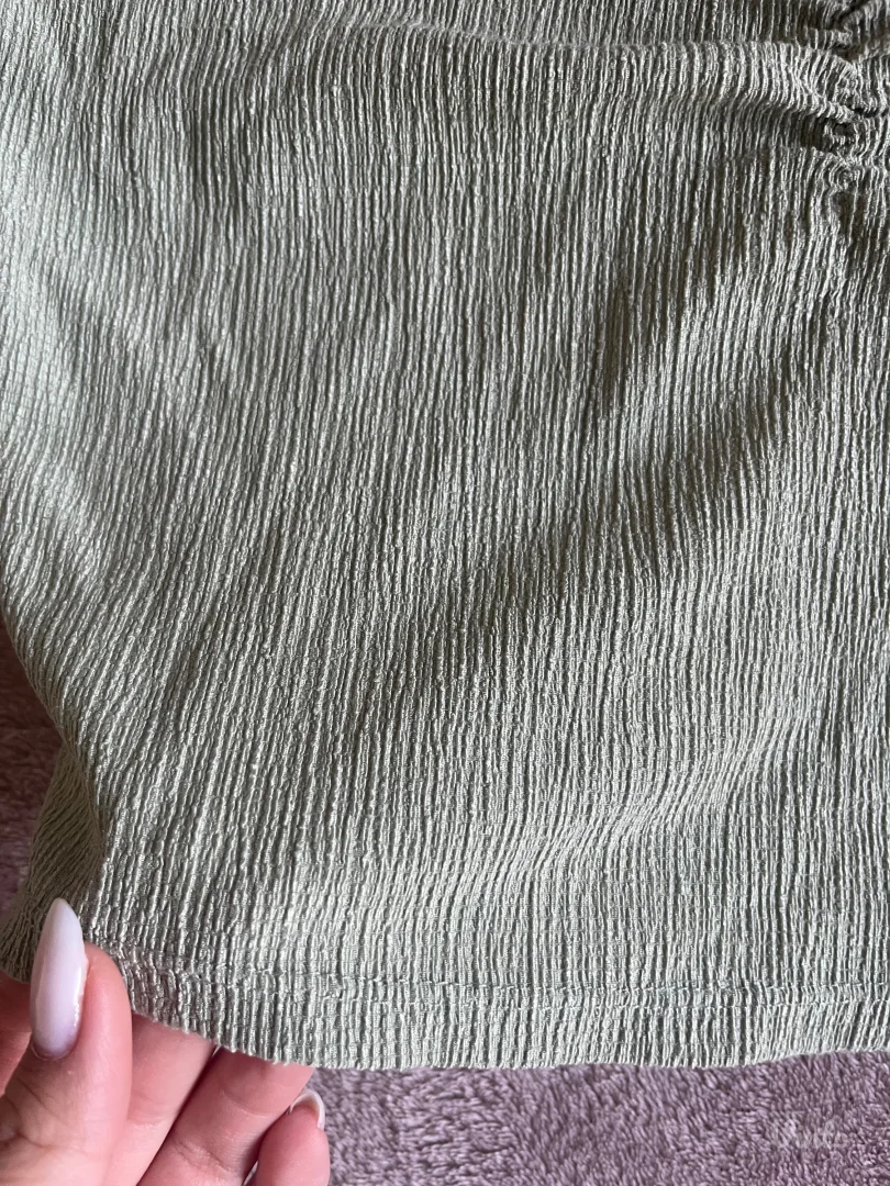 House - zeleni crop top