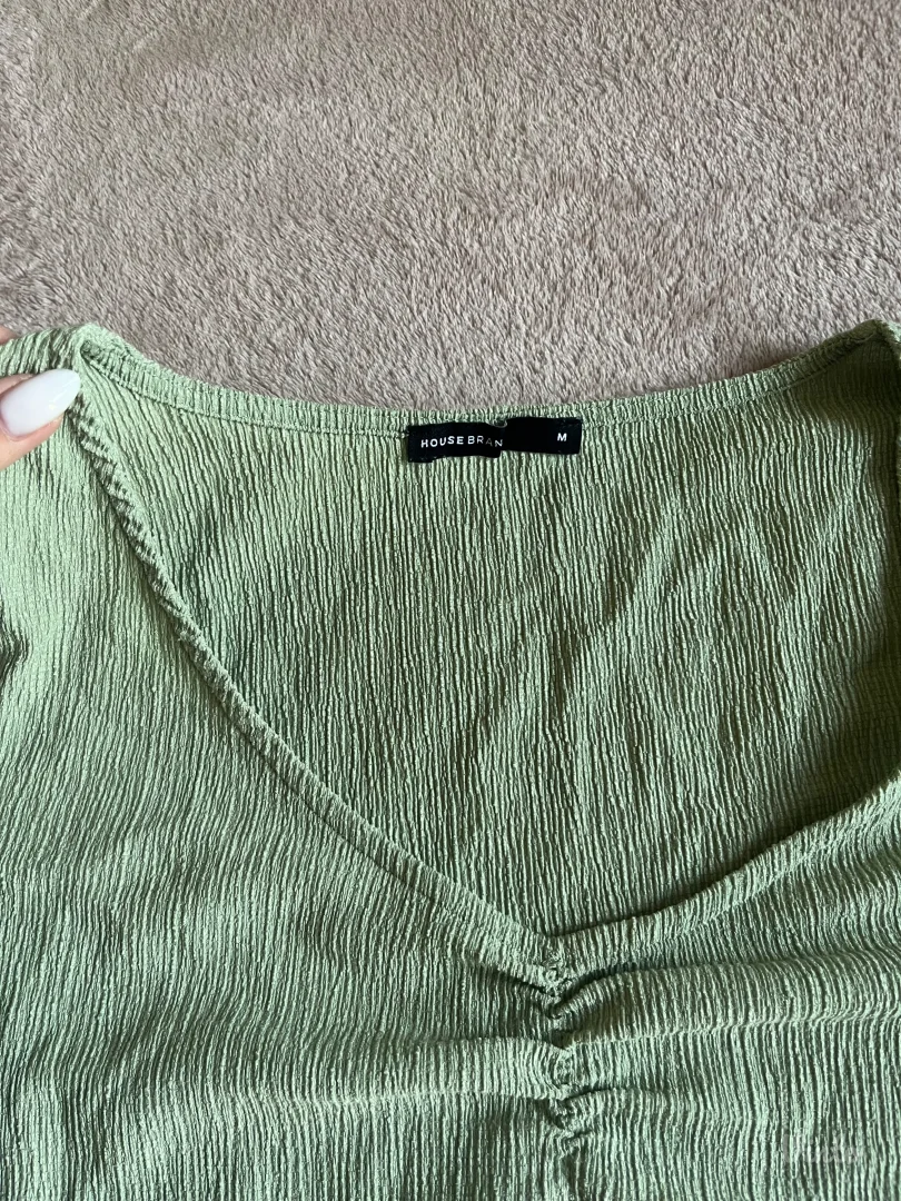 House - zeleni crop top