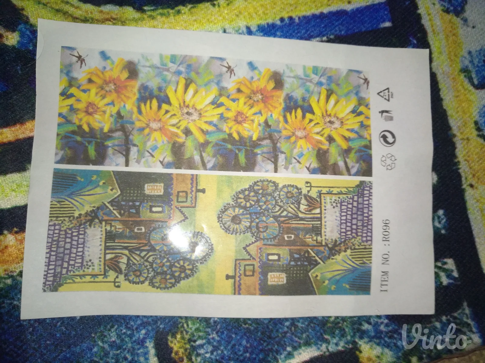 Sal marama sa motivom „Bez naziva“ Pabla Pikasa