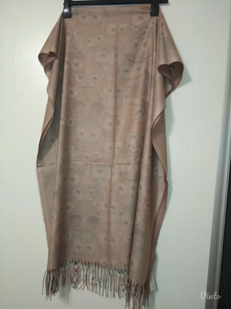 NOVO šal / marama i rukavice Sovice