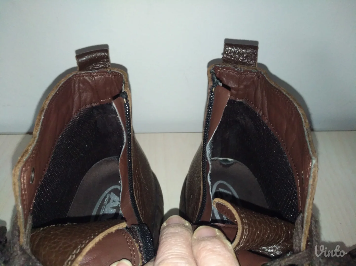 AM SHOE kozne muske cipele br 43 ( 28 cm)