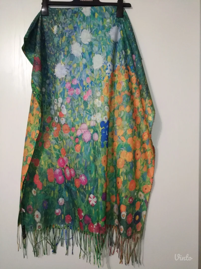 NOVO šal / marama i rukavice Vinsent Van Gogh Irisi