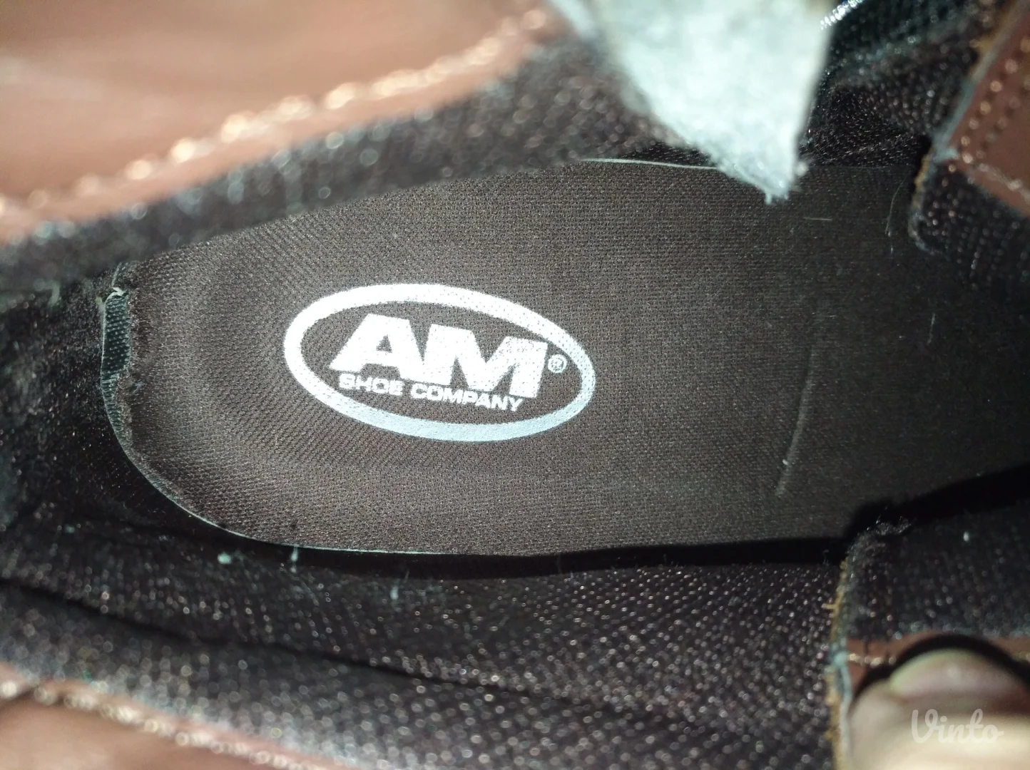 AM SHOE kozne muske cipele br 43 ( 28 cm)