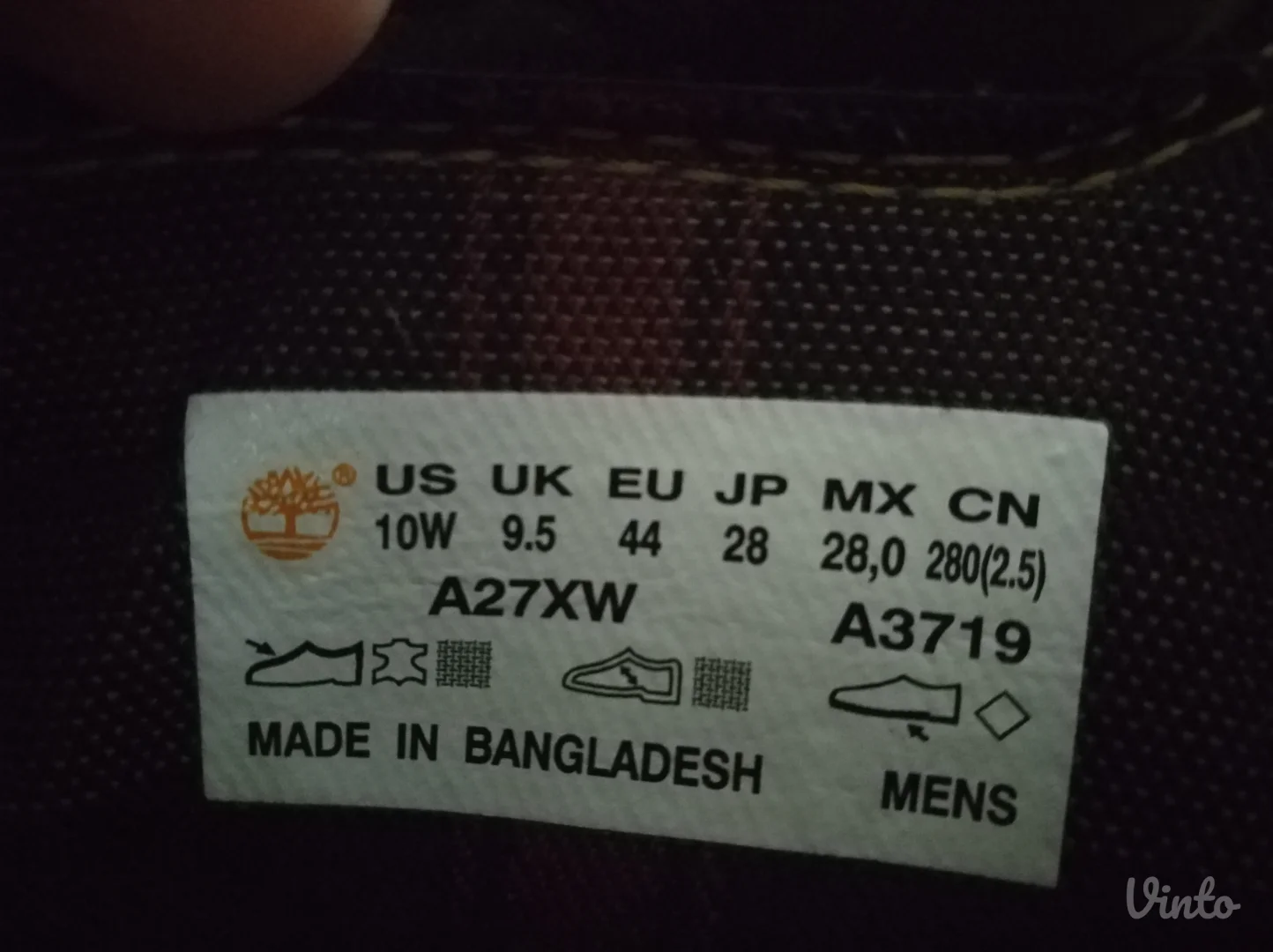 Timberland waterproof muske cipele br 44 ( 28 cm)